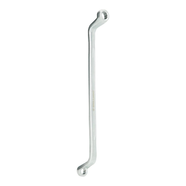 Brilliant Tools Dubbele ringsleutel, gebogen 6 x 7 mm