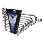 Brilliant Tools Dubbele ringsleutelset, gebogen, 12-dlg-2