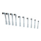 Brilliant Tools Dubbele steeksleutelset, 10-dlg
