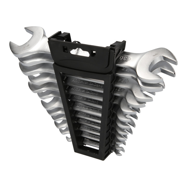 Brilliant Tools Dubbele-steeksleutelset, 12-dlg