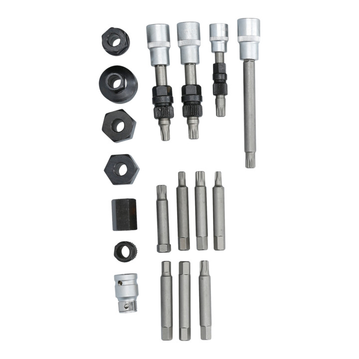 Brilliant Tools Dynamo bit- en dopsleutelset, 18-dlg