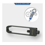 Brilliant Tools Élément de serrage de la courroie crantée pour Mercedes-Benz W169 et W245