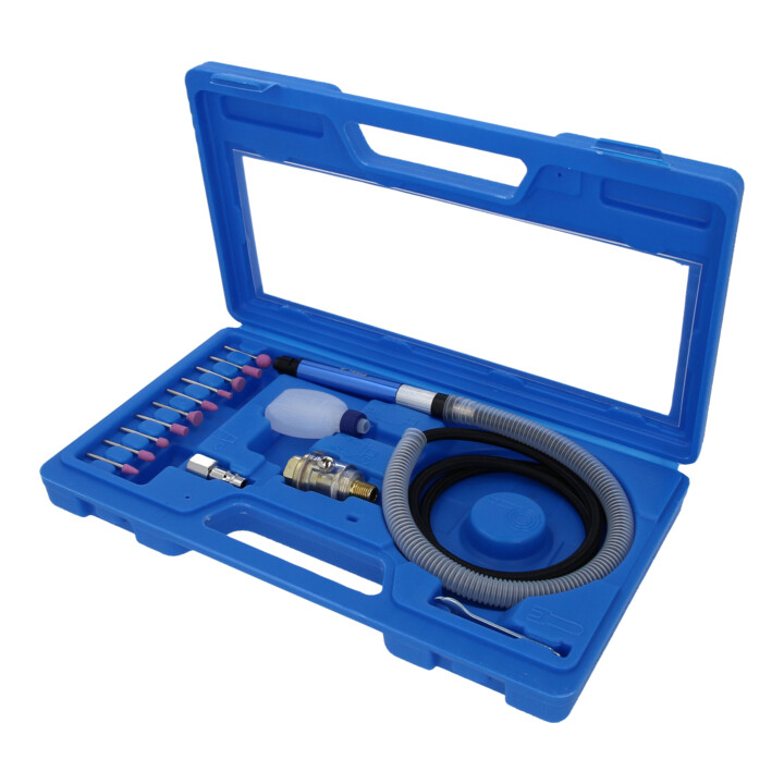 Brilliant Tools Ensemble de mini-meuleuses pneumatiques, 16 pièces