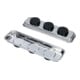 Brilliant Tools Ensemble plateau magnétique / coupelle en acier inoxydable 65 × 226 mm, 2 pcs