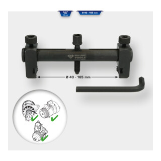 Brilliant Tools Estrattore per puleggia