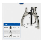 Extracteur universel à 3 bras Brilliant Tools