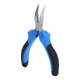 Brilliant Tools Feinmechanik-Flachrundzange, gebogen-4