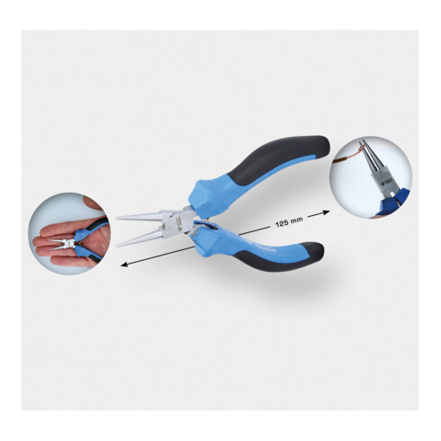 Brilliant Tools Feinmechanik-Nadelzange