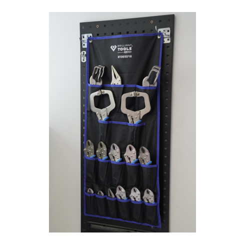 Brilliant Tools Fixeertangen / griptangenset, 16-dlg