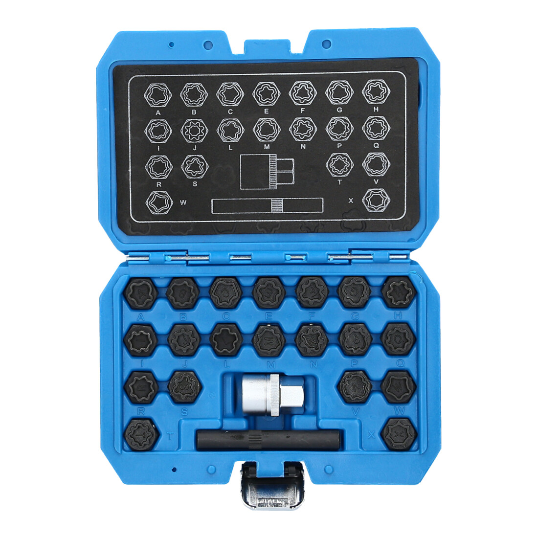Brilliant Tools Gamme de systèmes antivol pour Audi, 22 pcs