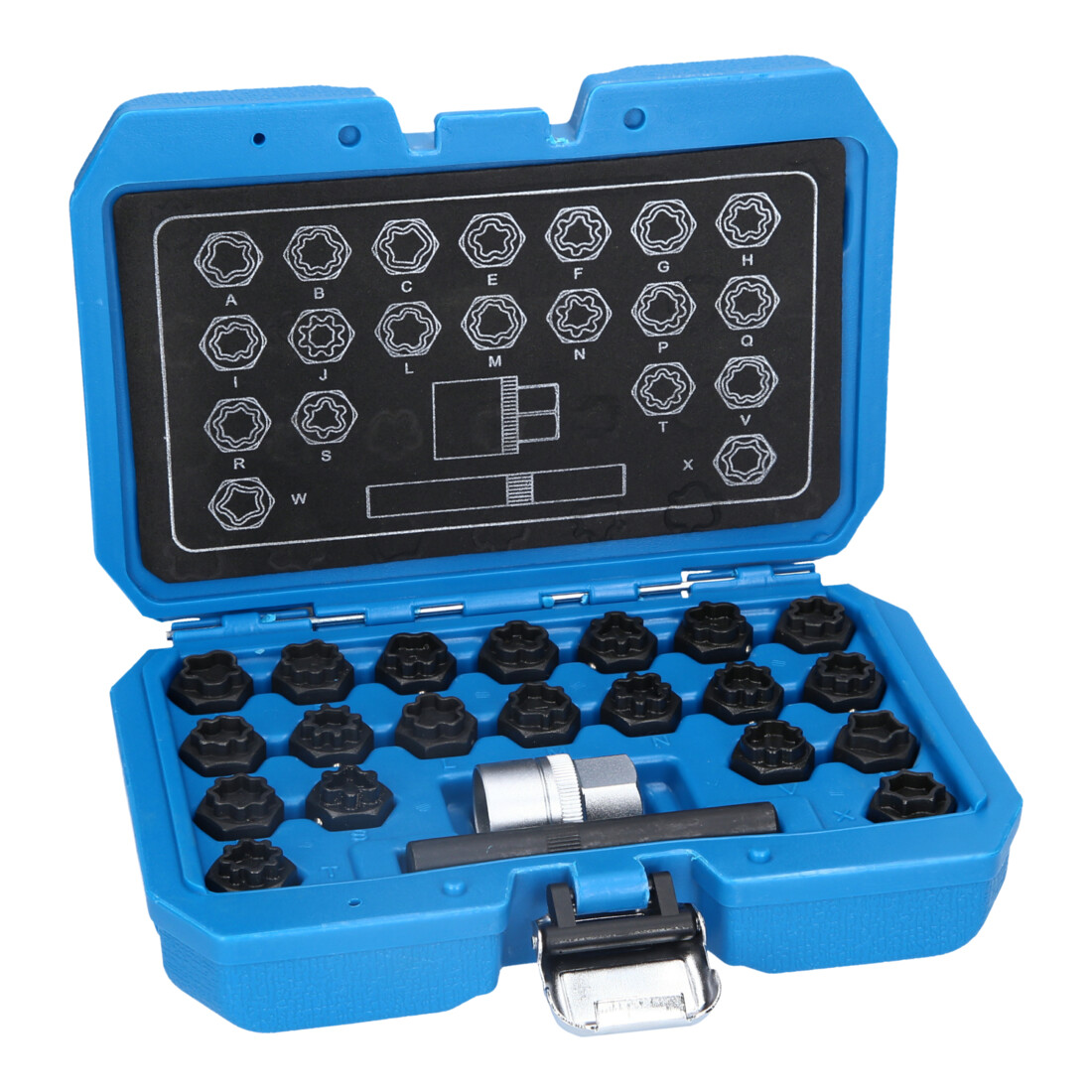 Brilliant Tools Gamme de systèmes antivol pour Audi, 22 pcs