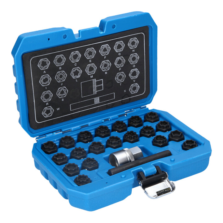 Brilliant Tools Gamme de systèmes antivol pour Audi, 22 pcs