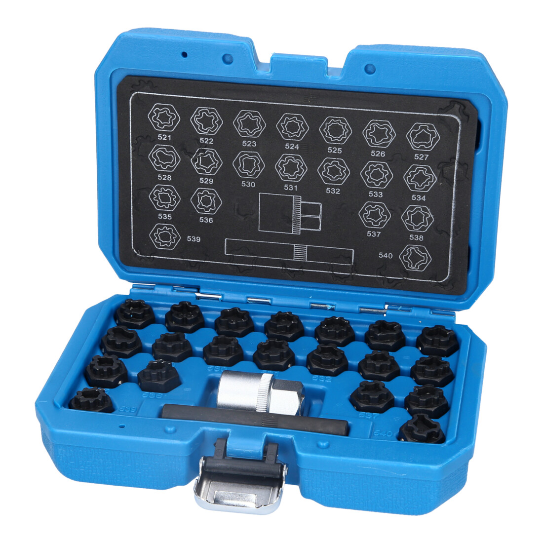 Brilliant Tools Gamme de systèmes antivol pour VW, 22 pcs