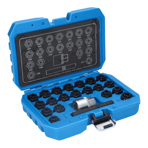 Brilliant Tools Gamme de systèmes antivol pour VW, 22 pcs