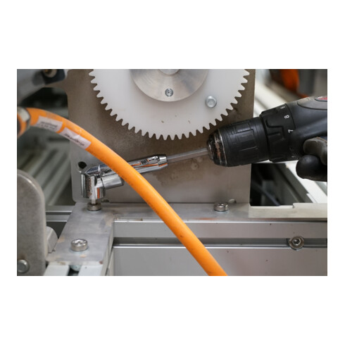 Brilliant Tools Gebogen bithouder, 105°