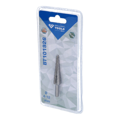 Brilliant Tools Getrapte boor Ø 4 - 12 mm