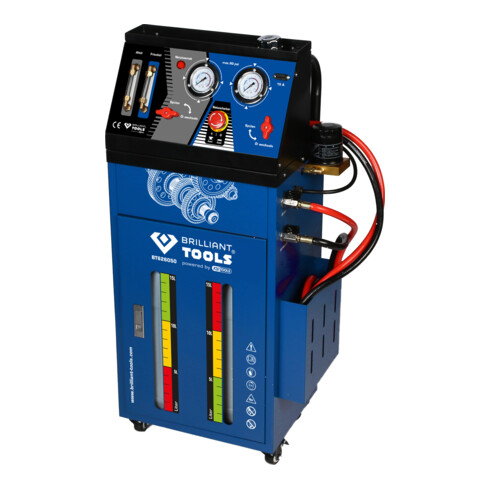Brilliant Tools Getriebespülgerät für Automatikgetriebe inklusive 35-tlg Adapter-Satz