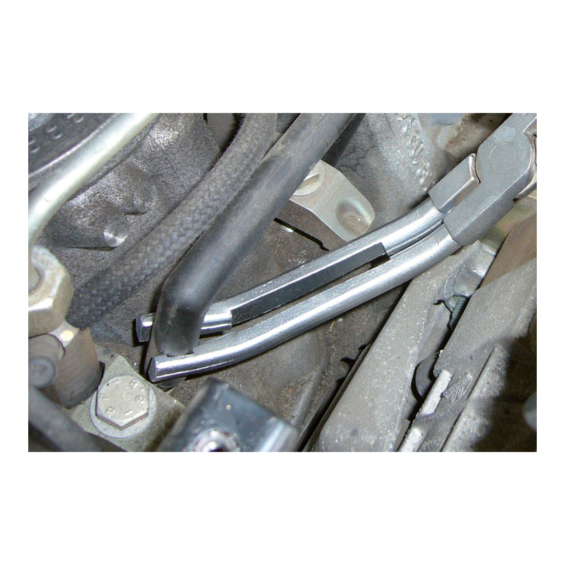 Brilliant Tools Gloeibougiestekkertang, gebogen
