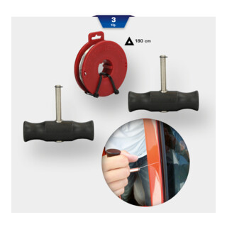 Brilliant Tools Greep met trekdraad, 3-dlg