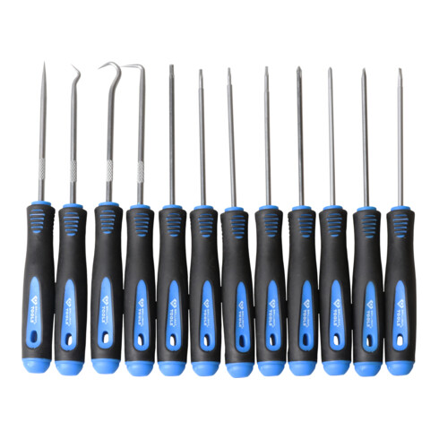 Brilliant Tools Haak- en schroevendraaierset, 12-dlg.