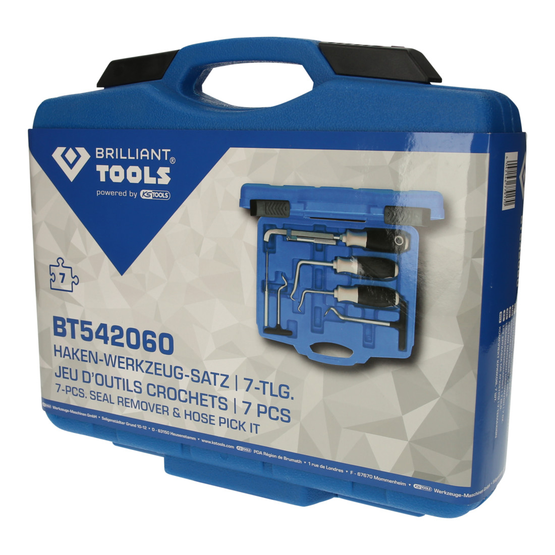 Brilliant Tools Haakgereedschapset, 7-dlg