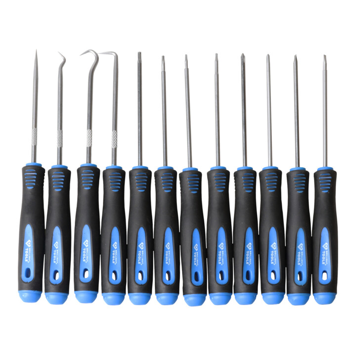 Brilliant Tools Haken- und Schraubendreher-Satz, 12-tlg