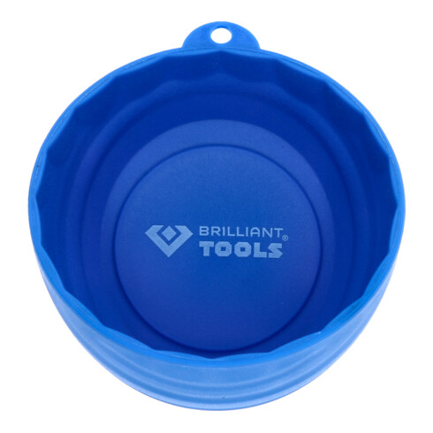 Brilliant Tools Halve kunststof-magneetschaal, Ø 11 cm