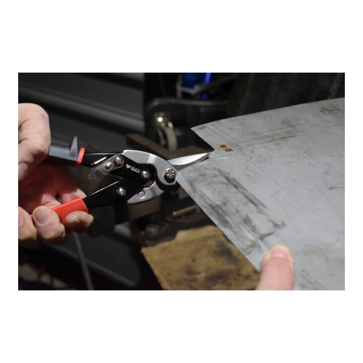 Brilliant Tools Hebel-Blechdurchgangsscheren-Satz, 3-tlg