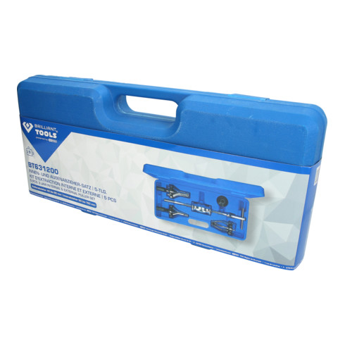 Brilliant Tools Innen- und Außenabzieher-Satz, 5-tlg