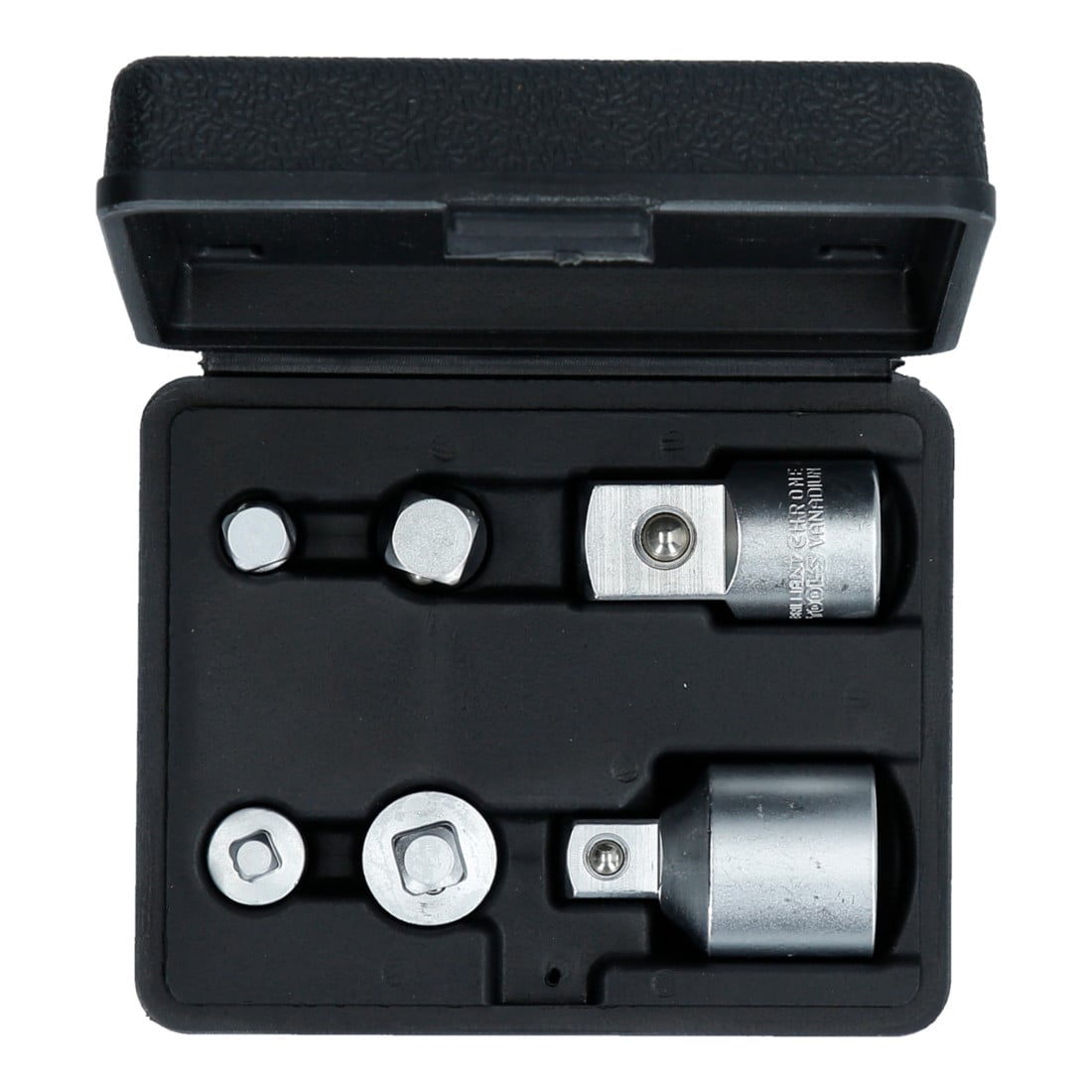 Brilliant Tools Jeu d’adaptateurs, 6 pcs, 1/4" + 3/8" + 1/2" + 3/4"