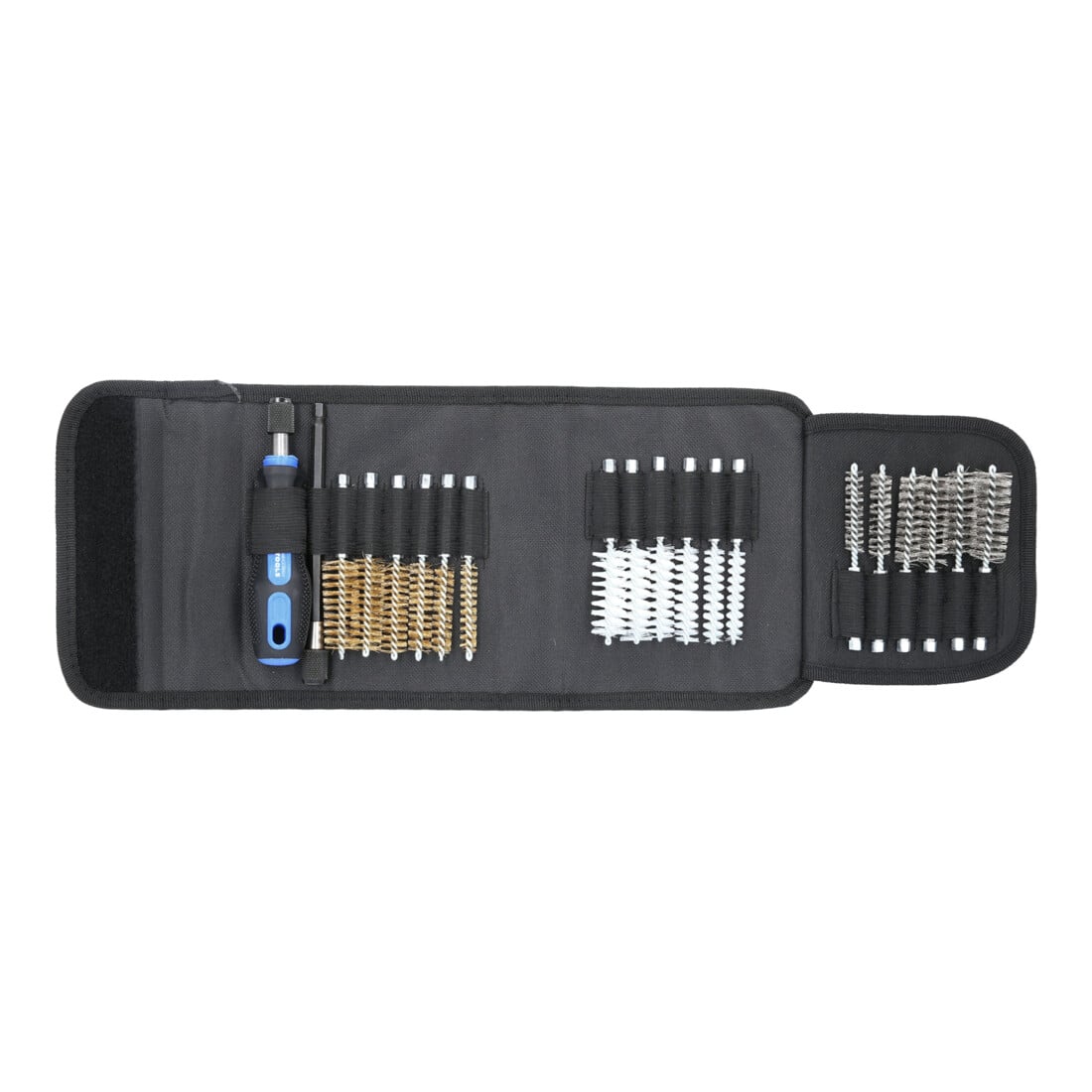 Brilliant Tools Jeu de brosses de nettoyage, 20 pcs