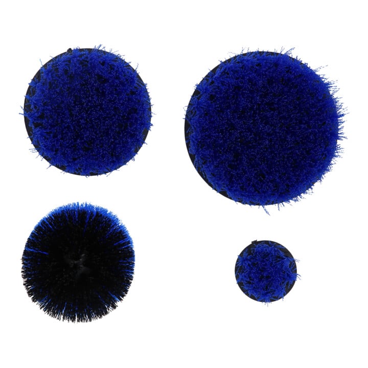 Brilliant Tools Jeu de brosses pour perceuses, 4 pcs