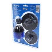 Brilliant Tools Jeu de brosses pour perceuses, 4 pcs-4