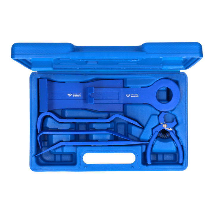 Brilliant Tools Jeu de cales de moulures et coussins, 6 pièces