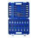 Brilliant Tools Jeu de clés à douille 1/2", 26 pcs, profil à denture multiple, XZN