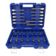 Brilliant Tools Jeu de clés à douille 1/2", 26 pcs, profil à denture multiple, XZN-5