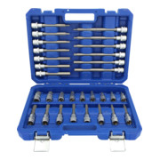 Brilliant Tools Jeu de clés à douille 1/2", 30 pcs, profil six pans creux-5