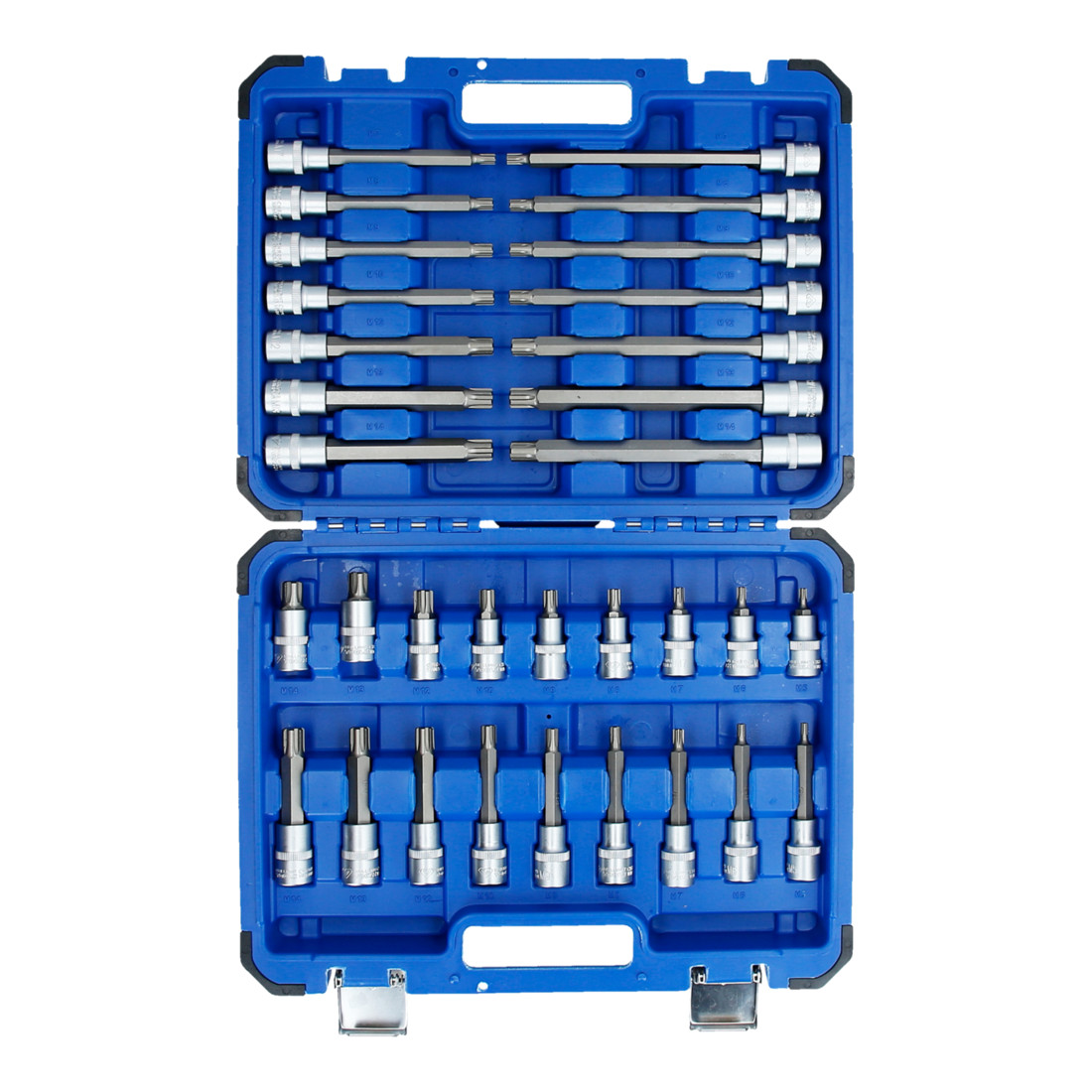 Brilliant Tools Jeu de clés à douille 1/2", 32 pcs, profil RIBE