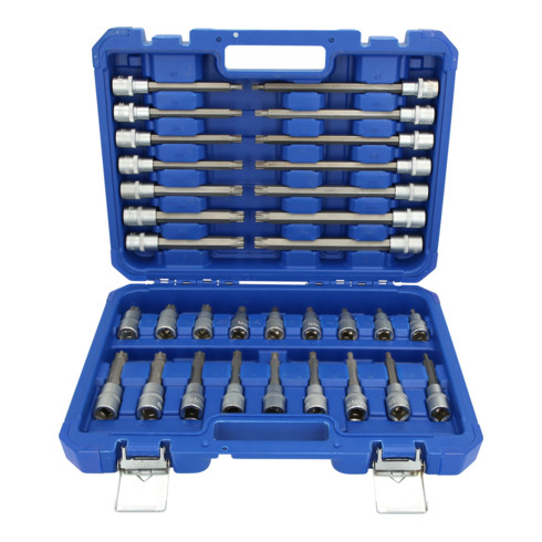 Brilliant Tools Jeu de clés à douille 1/2", 32 pcs, profil RIBE