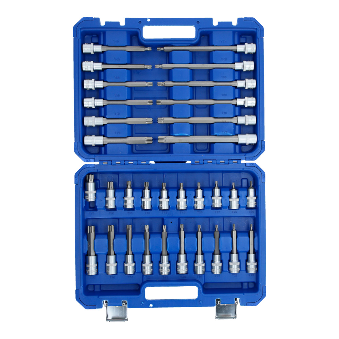 Brilliant Tools Jeu de clés à douille 1/2", 32 pcs, profil TX