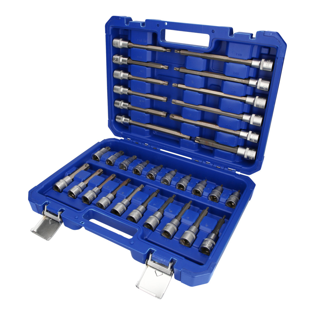 Brilliant Tools Jeu de clés à douille 1/2", 32 pcs, profil TX