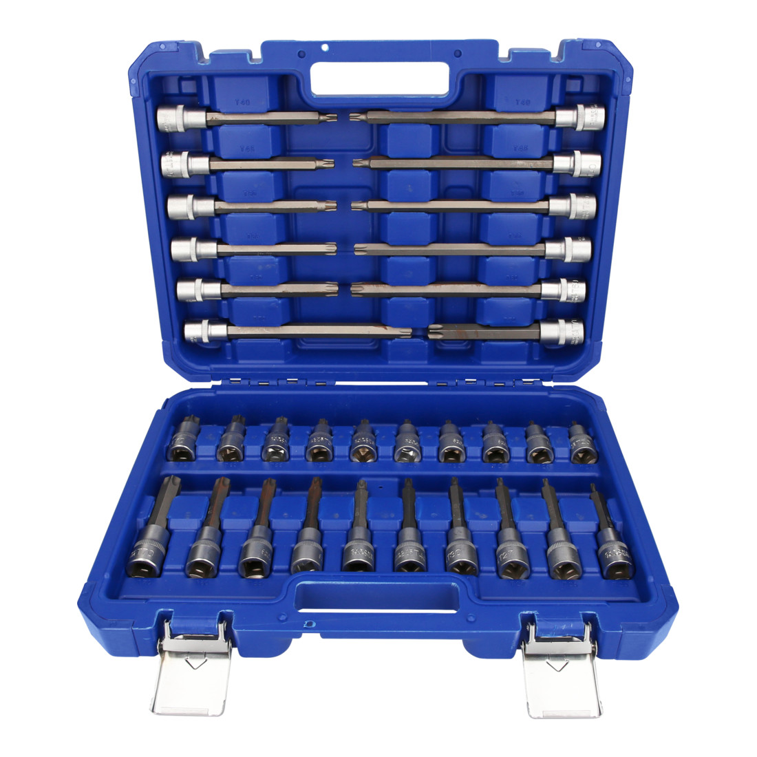 Brilliant Tools Jeu de clés à douille 1/2", 32 pcs, profil TX