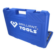 Brilliant Tools Jeu de clés à douille, 216 pcs, 1/4", 3/8", 1/2"-5