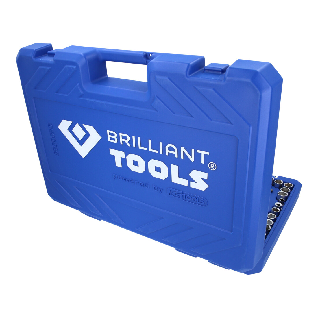 Brilliant Tools Jeu de clés à douille, 216 pcs, 1/4", 3/8", 1/2"