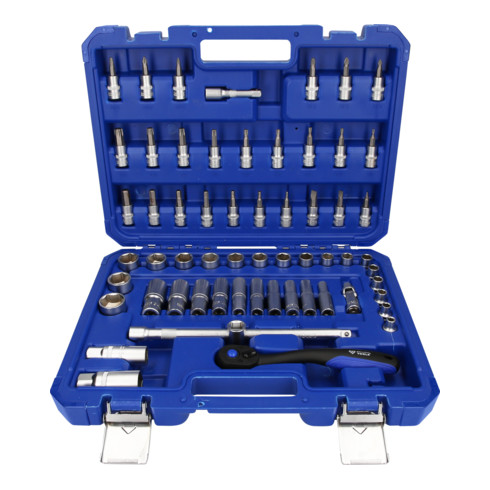 Brilliant Tools Jeu de clés à douille 3/8", 61 pcs