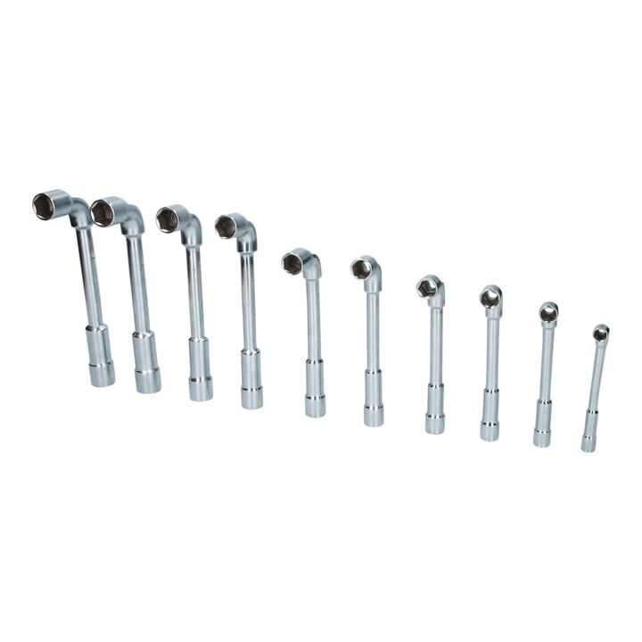 Brilliant Tools Jeu de clés à douille doubles, 10 pcs