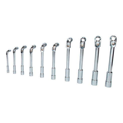 Brilliant Tools Jeu de clés à douille doubles, 10 pcs