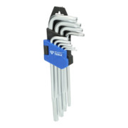 Brilliant Tools Jeu de clés mâles coudées, 9 pcs, profil TX, courtes-2