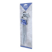 Brilliant Tools Jeu de clés mâles coudées, 9 pcs, profil TX, longues-4