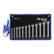 Brilliant Tools Jeu de clés polygonales à cliquet, 12 pcs, 8 - 19 mm-2